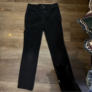 Black corduroy size 8 women’s pants